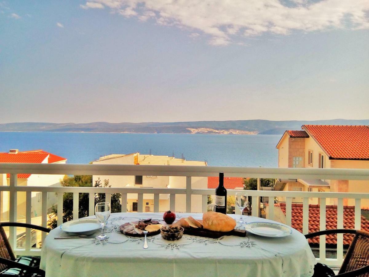 Seaview Apartments Nikola Lokva Rogoznica Kültér fotó